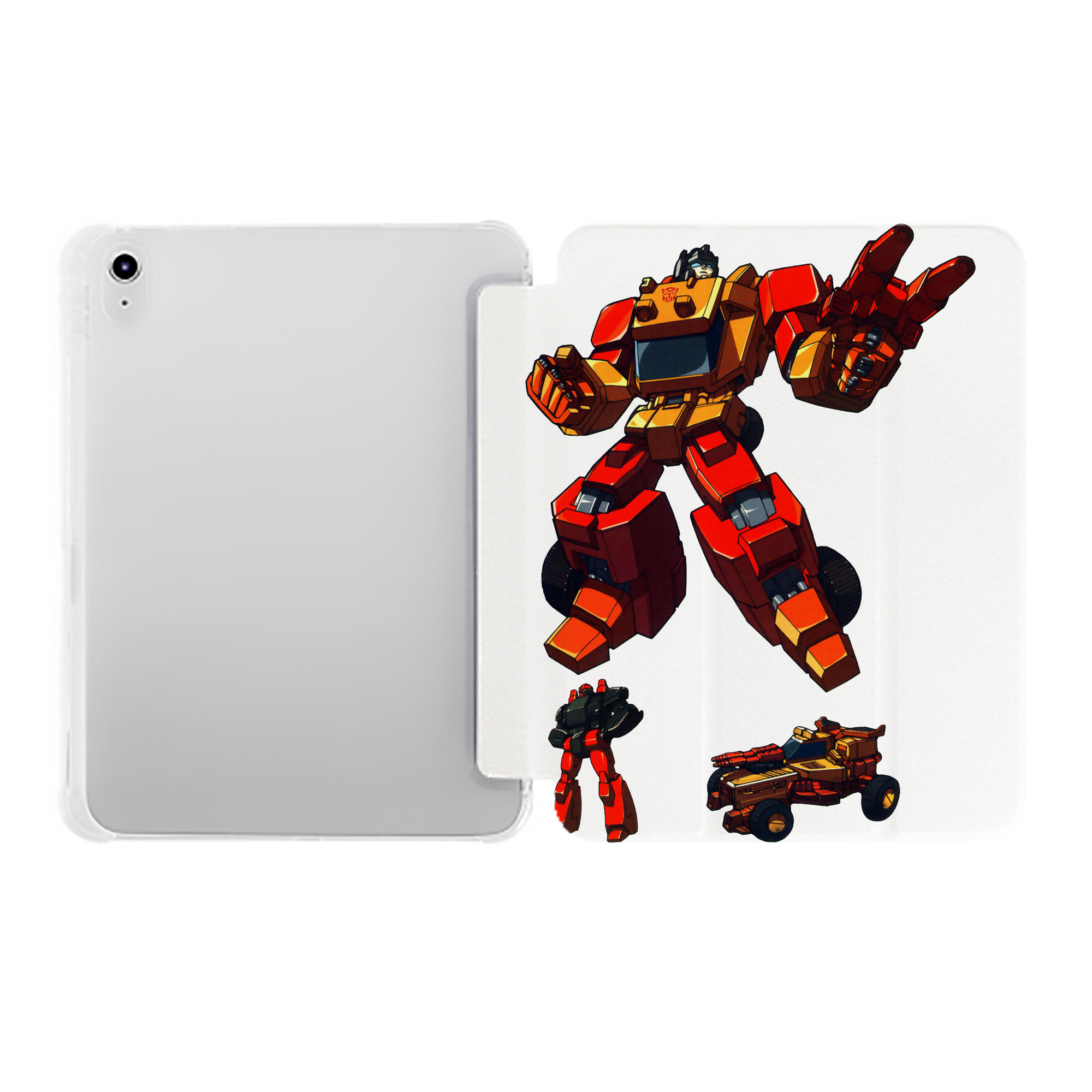 （画像用）  IPad ケース ペン収納付き 三つ折りスタンド PUレザー×シリコン 対応機種9.5/10.5/10.9インチ